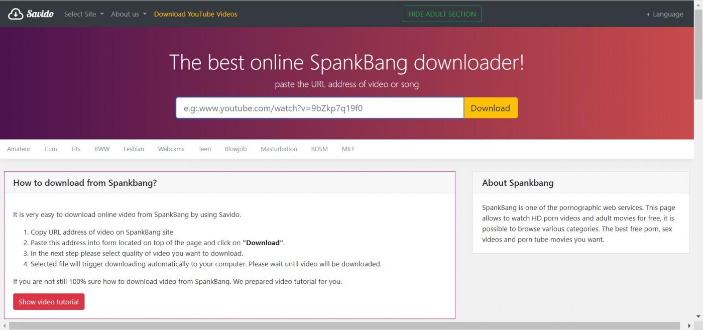Spank bank downloader