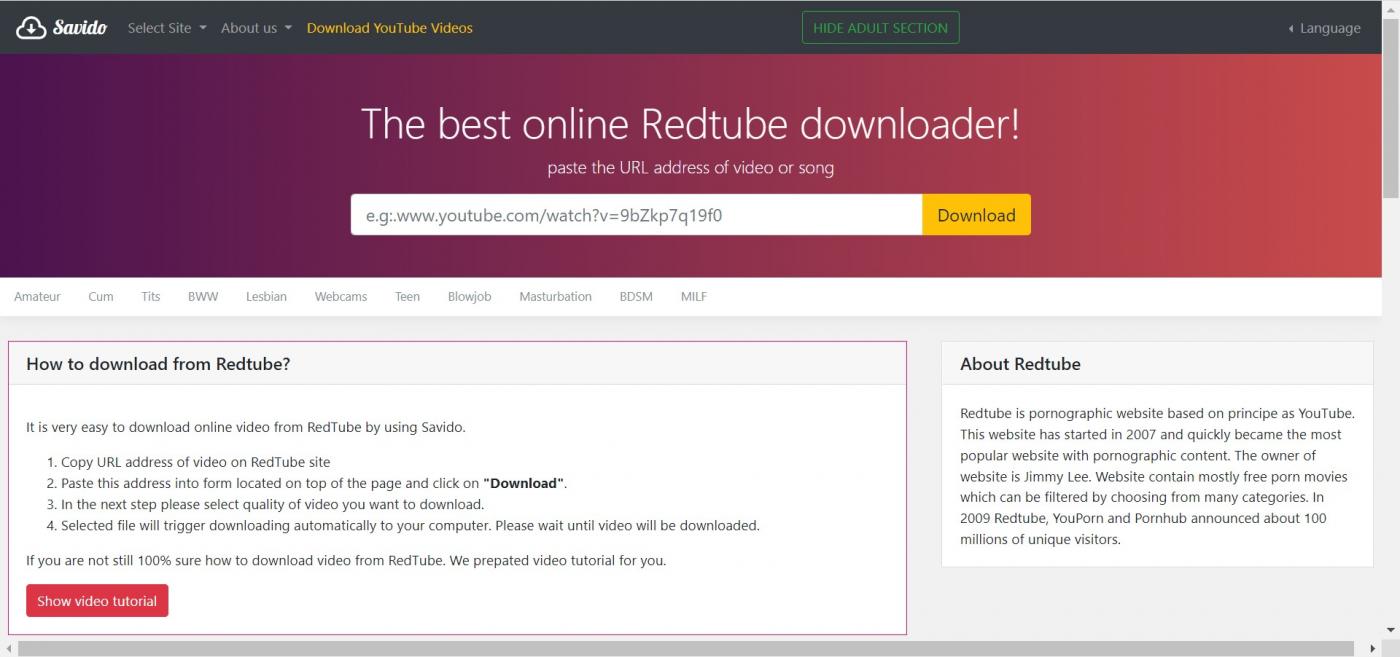 Sakyvido - TOP 10 Redtube Downloaders Review: Download Redtube Porn Videos for Offline  Viewing
