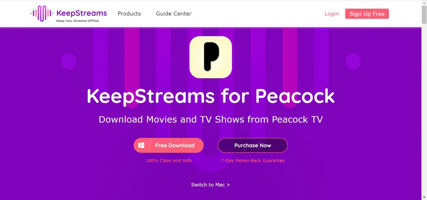 can you download movies on peacock