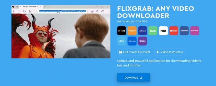 FlixGrab+ Premium 1.6.20.1971 instal the last version for windows