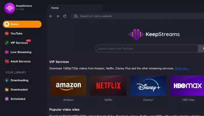  KeepStreams 