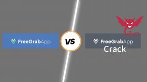 Can I use a cracked version of FreeGrabApp? What is a good alternative?