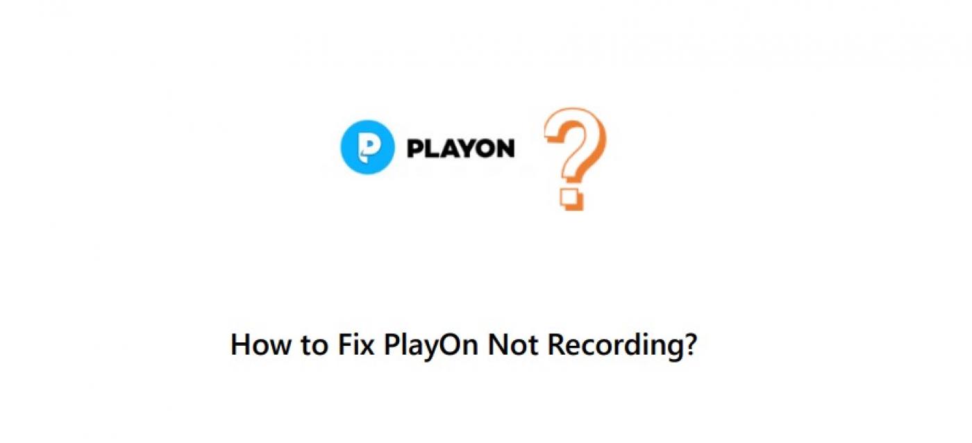 playon not recording